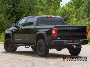 Toyota Tundra Side Steps - Nerf Steps - Rough Country - Crewmax - 5'7" Bed Toyota Tundra Side Steps - Nerf Steps - Rough Country - Crewmax - 5'7" Bed